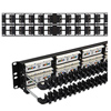 24 Port Cat 6 Angled Patch Panel