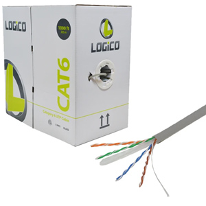 LOGiCO Cat6 23AWG 550Mhz Cable 1000ft