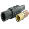22/23 Series Ball Nose, Female In-Line Latching Connector and Insulator 500-750 MCM - Crimped