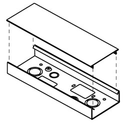 Legrand - Wiremold S4000 Series Wall Box Connector