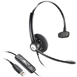 Plantronics Blackwire C610 Monaural USB Headset with Echo Cancellation