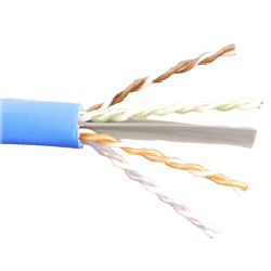 ICC Category 6A 650MHz UTP CMR Solid Copper Cable (1000')