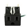 Snap-in Receptacle, 2 Pole-3 Wire, 15A-125V (Package of 250)