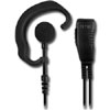 RESPONDER Medium-Duty Quick-Disconnect Lapel Microphone for Motorola x83 Connector TRBO and APX Series