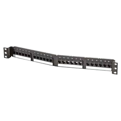 Legrand - Ortronics 24 Port TechChoice Category 6 Angled Patch Panel