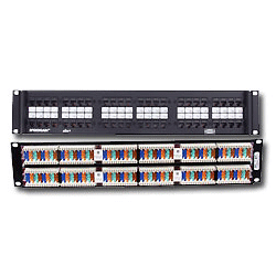 Hubbell SPEEDGAIN Category 5e Patch Panel - Universal Wiring
