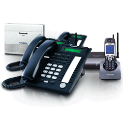 Panasonic KX-TA824 Phone System Bundle with (3) KX-T7731 Speakerphones and (1) KX-TD7896 Wireless Telephone System