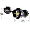 Twist-Lock Watertight Safety-Shroud 20A L16-20P NEMA Plug