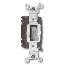 Leviton Double-Pole Hospital Call SwitchToggle Side Wired Quiet Switch