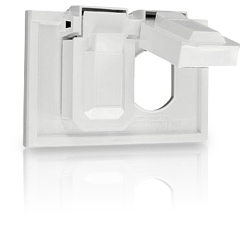 Leviton Duplex Receptacle or Combination Device Thermoplastic Weather-Resistant Covers