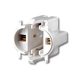 Leviton 10mm Compact Vertical Top Snap-In Fluorescent Lampholder