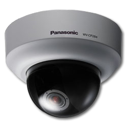 Panasonic Compact Mini-dome Color Camera with Adaptive Blace Stretch Technology