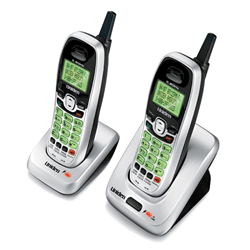 Uniden 5.8 GHz Caller ID Cordless Phone with Extra Handset and Charging Cradle