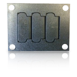 Legrand - Wiremold Communications Cover Plate Black