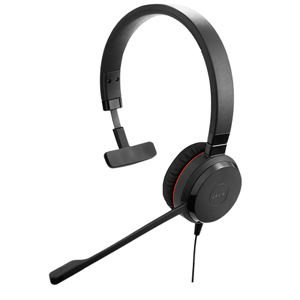 Jabra Evolve 30 II Mono UC Wired Headset with Inline Call Controller