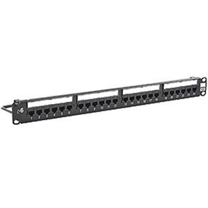 Hubbell NextSpeed Cat6 Patch Panel without Cable Management Bar