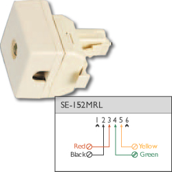 Suttle Retrofit Plug, 6P4C