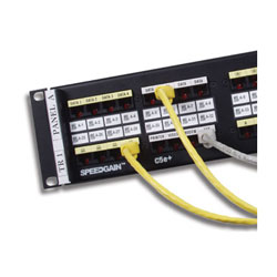 Hubbell XPert Label Holder Kit - 8 Port Patch Panel (Package of 50)