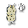 Side Wired Receptacle Industrial Grade 20A/125V