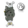 Side Wired 15A/125v Single Receptacle