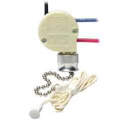Leviton Single Pole Pull Chain Switch