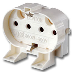 Leviton Twin Tube 2G11 Horizontal Snap-In Mounting, Bottum Push-In Wiring With Internal Shunt Connection