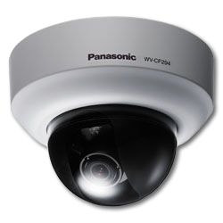 Panasonic Compact Mini-dome Color Camera with Adaptive Black Stretch Technology
