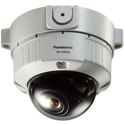 Panasonic Vandal Resistant IP66 Fixed Dome Analog Camera with 1/3