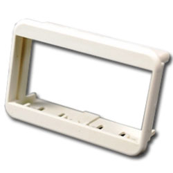 Legrand - Wiremold CM Ortronics Series II 2A Mini Adapter Mounting Bezel, Ivory (Package of 5)