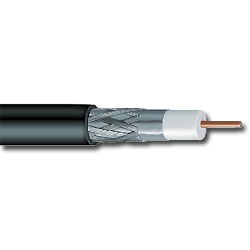 CommScope - Uniprise 18 AWG Solid Bare Copper RG6 Coaxial Cable