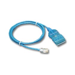 ICC IC110 To 8P8C Patch Cord, T568A, Blue