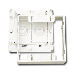 Surface Mounting Box for Double Gang MAX or CT Faceplate