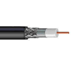 CommScope - Uniprise 18 AWG Solid Bare Copper RG-6 Coaxial Cable