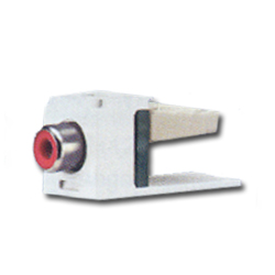Panduit Mini-Com RCA 110 Style Punchdown Module - Red Insert