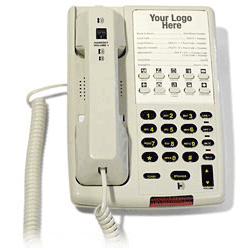 Inn-Phone Two-Line Speakerphone with Super Bright Message Light