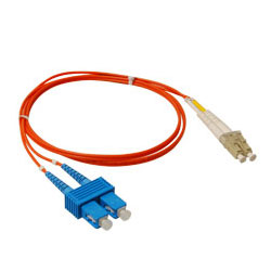 ICC Multimode Fiber Optic Patch Cord - LC / SC