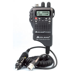 Midland Radio Handheld Mobile CB with Adapter