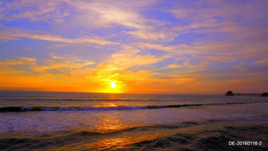 DroneEddie Gallery Huntington Beach Sunset Skies