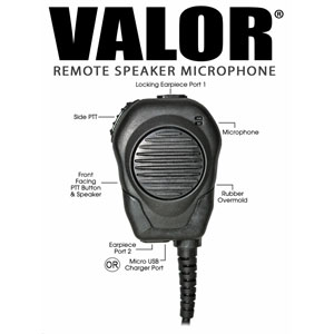Klein Electronics Inc. Speaker Microphone for Microsoft Teams Walkie Talkie