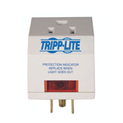 Tripp Lite Office Machine 1 AC Outlet Direct Plug-In Surge, Spike and Line Noise Suppressor