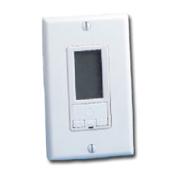 Leviton 24 Hour Electronic Programmable LCD Timer Switch  120 Volt AC 60Hz (Incandescent / Inductive)