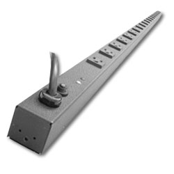 Chatsworth Products Single Input Vertical Power Strip for Racks - 125/250V-30A