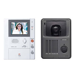 Aiphone Pantilt Color Video Hands-Free Master Monitor with Surface Mount Door Station