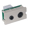 Infin-e-Station Module - S-Video and 3.5mm Stereo Audio Jack to 110 Termination