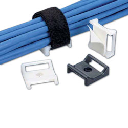 Panduit Adhesive-Backed Mount for Tak-Ty Hook and Loop Cable Ties (Pkg of 100)