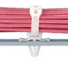 Winged Push Barb Cable Tie Mount (Pkg of 100)