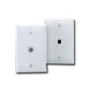 Hex Hole Wallplate-No Connector
