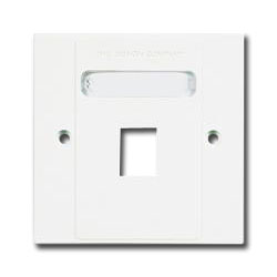 Siemon Single Gang MAX British Faceplate for 1 MAX Module