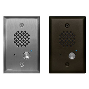 Viking Compact Single-Gang Entry Phone with LED