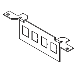 Legrand - Wiremold Communication Bracket for RFB4 Series